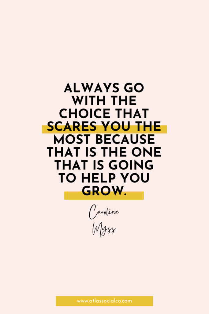Caroline Myss inspirational quote 