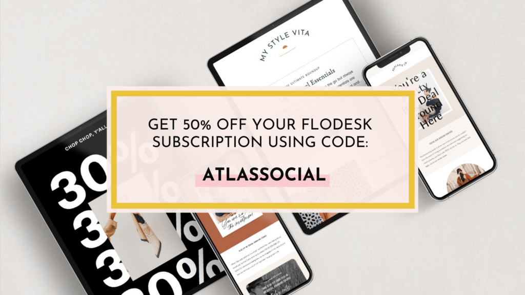 flodesk review 50% off