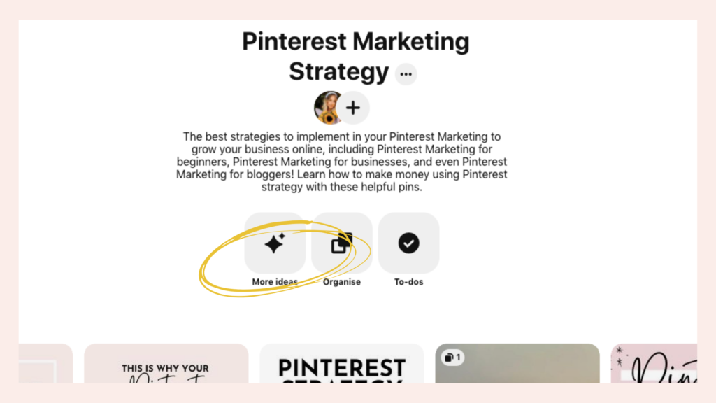 how to find new pins for your business pinterest board
